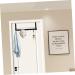 PRETYZOOM Aluminum Bedroom Back Hooks Rack with Coat Hanging Hangers Bags Bathroom Door Hats Overdoor Metal - Buy Online on GoSupps.com