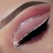 Glitter Eyeliner Shiny Metallic Liquid Eyeliner Waterproof Starry Sequins Eye Cosmetic Grey 5ml metallic liquid eyeliner - Buy Online on GoSupps.com