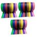 Healeved 18 Pcs Strong Sticky Wrinkle Paper Container for Gardening Tools Colored Tape Japanese License Plate Masking Tape Colored Copper Caps Petal Lampshade Spray Paint Child Hand Torn