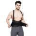 Adjustable Back Brace Lumbar Support Belt - Pain Relief & Posture Correction for Heavy Lifting | 2XL Black - Buy Online on GoSupps.com