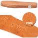 Magic Absorbent Pigskin Leather Insoles for Stinky Feet - Cinnamon Inserts for Women and Men's Shoes - Ultra Thin Shoe Odor Inserts - 4Pairs (US 5.5-10.5) - Buy Online on GoSupps.com
