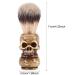 Luxury Skull Head Shaving Brush for Men | Premium Makeup Tool & Beard Gift - Buy Online on GoSupps.com