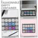 VALICLUD 2ensembles Palette De Fards Paupi res Vide Avec Couvercle Transparent tui De Maquillage Rechargeable Pour Organisateur De Cosm tiques Diy - Buy Online on GoSupps.com