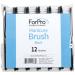 ForPro Professional Nail Brush - 5.5 Black - 12-Count - Buy Online on GoSupps.com