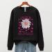 Womens Breast Cancer Awareness Long Sleeve Sweatshirt - Black, XX-Large - Buy Online on GoSupps.com
