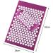 Nealpar Eco Mat Acupressure Device | Natural Linen Cotton Acupuncture Pillow for Stress Relief & Trigger Point Massage - Buy Online on GoSupps.com