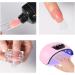 10 Pcs Transparent Nail Tips Clips for Quick Poly Gel Building - DIY Manicure Nail Art Tool - Buy Online on GoSupps.com