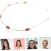 Baluue Strawberry Headband Carrot Hair Hoops Headdress Strawberry Hair Band Strawberry Hair Clip Fancy Headpiece Headbands Lace Cute Hairbands Pearl Hair Tie Seashell Fruit Alloy (iron) - Buy Online on GoSupps.com