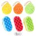 Trsnzul Bathing Sponge Set - 6 Soft Shower & Massage Sponges for Soothing Skin & Exfoliation - Perfect Body Care Accessories - Buy Online on GoSupps.com