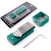 CUESOUL Billiards Magnetic Pool Cue Chalk Holder for Billiard Belt Clip Green
