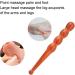 ANGGREK Wooden Massage Stick - Reflexology Hand Foot Body Massager for Pain Relief & Relaxation - Buy Online on GoSupps.com