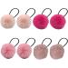 Dorccsi Fur Hair Bobbles for Girls Pom Pom Hair Ties Fur Hair Ties 4 Pairs Cute Hair Ties with Fur Ball Elastic Ponytail Holders Hair Band for Girls Hair Accessories - Buy Online on GoSupps.com