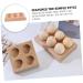 Zerodeko Chicken Egg Holder Supply Convenient Holder Wear-resistant Storage Platter Wooden Egg Tray Accessory Household - Buy Online on GoSupps.com