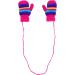ANGELA & WILLIAM Kids' Knit Striped Mitten with Keeper String - Multi-Colored - Buy Online on GoSupps.com