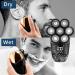 Buy 5-in-1 Electric Razor for Men | Rechargeable Bald Head Shaver & Beard Trimmer | 7 Floating Heads Hair Clipper - International Shipping Available - Buy Online on GoSupps.com