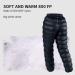 Naturehike Ultra-Light Ski Pants for Men & Women - Waterproof Winter Thermal Snow Pants - Outdoor & Indoor Use - XL Black - Buy Online on GoSupps.com