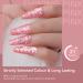 Aokitec 28g Shining Pink Nail Dipping Powder - French Powder Pro Collection for DIY Manicure - Long-Lasting & Odor-Free Formula - Buy Online on GoSupps.com