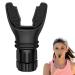 QOOWFEANIG Breathing Exercise Device Lung Capacity Breathing Fitness Exercise Trainer Adjustable Lung Breathing Exerciser Portable Inspiratory Muscle Trainer for Enhancing Performance for Daily Use