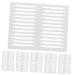 POPETPOP Clear Tape 30 Sheets Tapes Sides Double Practical Transparent Invisible Eyelid Double-Side Stickers White Korean Makeup