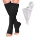 Bella maintenance Medical compression stockings women 23-32 mmHg compression socks graded support support stockings for varicose veins edema circulatory promotion XXL black