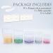 10 Piece Small Travel Containers - 3/5/10/15/20 Gram Size Jars for Lotions & Creams - Plastic Sample Containers with Labels & Mini Spatula - Buy Online on GoSupps.com