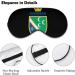Sandzak Flag Crown Sleep Mask Eye Cover for Sleeping Blindfold with Adjustable Strap Blocks Light Night Travel Nap for Men Women - Buy Online on GoSupps.com