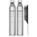 Volume Hairspray - Super Hold Finishing Spray 25 - It Leaves Hair Looking Natural & Shiny 10 Oz Includes Black Steel Comb (Pack Of 2)