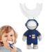 Mamimami Home toothbrush children and shaped with 2 replacement heads silicone bristles in food quality gum massage 360 all-round cleaning (0-6 years)