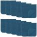 Comfy Cubs Muslin Spitting towels 6 set large 100% cotton hand washcloth 6 layers extra absorbent and soft (Neptune 10-pack) Neptune Pack of 10