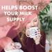 Breastfeeding Tea for Nursing & Lactation Supports Milk Supply Naturally Caffeine Free & High In Antioxidants 40 Fenugreek Red Bush & Fennel Biodegradable Teabags - Buy Online on GoSupps.com