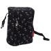 ViaGasaFamido Baby Bottle Thermal Bag Bottle Breast Milk Preservation Storage Bag Waterproof Nylon Insulation Tote Pouch Baby Stroller Bottle Bag for Nursing Mom Daycare Outdoor (Floral Black)