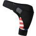 Harayaa Shoulder Support Cuff - Compression & Stability Belt for Gym Sports & Training - Red - Buy Online on GoSupps.com