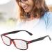 Retro Visual Fatigue Relief Multifocal Reading Glasses Presbyopic Glasses Presbyopic Glasses (Red)