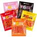 5 kinds of spicy noodles Instant Delicious Handmade Spicy Snacks Spicy Noodle Web Celebrity latiao Snacks gluten Sweet and spicy Chinese snacks Leisure snacks Nostalgia Spicy strips (10 bag) - Buy Online on GoSupps.com