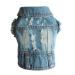 Frcolor vest for dogs jeans vest sun protection winter dress muscle shirt tank tops denim dogwest pet clothing spring and autumn winter clothing pet dog small vest s As shown