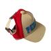 PetPhindU Dog Sun Hat Baseball Cap Peaked Cap Letter Print Shading Hat Accessory for Pet Dog S Red