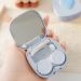 Xoelle Contact Lens Container Set - Portable Holder with Tweezers & Mini Travel Box | Perfect for International Use - Buy Online on GoSupps.com