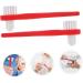 Merryhapy 4-Piece Toothbrush Set for Prosthesis Care | Ideal for Braces & Dentures Cleaning Tools - Buy Online on GoSupps.com