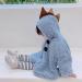 ITODA Toddler Winter Fleece Cape Coat | Hooded Cloak Jacket for Boys & Girls (0-3 Years) | Blue, 24 Months - Buy Online on GoSupps.com
