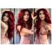 Red Tip Wavy Synthetic Wig for Women | 24-Inch 13x3 Long Wig - Shop Now! - Buy Online on GoSupps.com