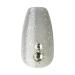 KISS imPRESS Press-On Manicure Premium Collection Fake Nails - Legacy Gray V-Cut Stone Medium & Ballerina/Coffin Shape - 30 Count - Buy Online on GoSupps.com