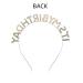 JIAHANG Letters Birthday Tiara Headband & Sash Set - Birthday Girl Gifts | Happy Birthday Accessories - Colorful & White - Buy Online on GoSupps.com