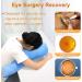 Face Down Pillow for Sleeping After Eye Surgery Head Positioning Prone Pillow for Massage Napping Tanning Pillow with Face Hole Doughnut Bed Cradle Cushion Detached Retina Vitrectomy Recovery Blue - Buy Online on GoSupps.com