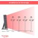 Hooga Red Light Therapy 660nm 850nm Dual Chip LEDs PRO Series - HGPRO300 - Buy Online on GoSupps.com