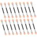 BIUDECO 50pcs Women Eyeshadow Brush Eye Spoolie Brush Dual Sided Eyeshadow Brush Cosmetics - Buy Online on GoSupps.com