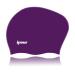 ipow swimming cap bathing hat for long hair children girls youth purple
