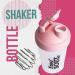 Free Soul Protein Shaker Bottle 400ml with Mixball - Pink - BPA Free - Mini Water Bottle for Protein Shakes - Small & Easy to Grip & Temperature Safe - Buy Online on GoSupps.com