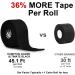3 Pack Black Athletic Tape - 45ft Per Roll - No Residue, Easy Tear - Ideal for Sports & Crossfit - 1.5 Inch x 15 Yards - Buy Online on GoSupps.com