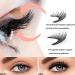 Shop 3D Magnetic Eyelashes Kit - No Glue Reusable & Lightweight | Natural Look Extensions with Applicator Tweezers - Buy Online on GoSupps.com