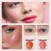 Embossed Smooth Powder Blush Palette For Cheeks Embossed Girl Blush Matte Face Powder Blush Palette For All Skin (Orange #2) Orange 28.35 g (Pack of 1) - Buy Online on GoSupps.com